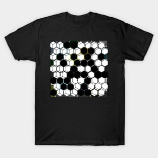 Abstract Black And White T-Shirt